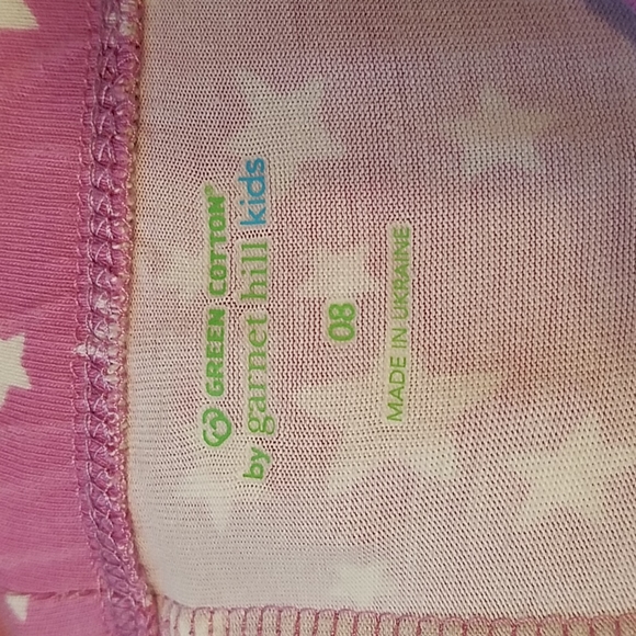 Garnet Hill kids purple pants w/ white stars. - Picture 5 of 5